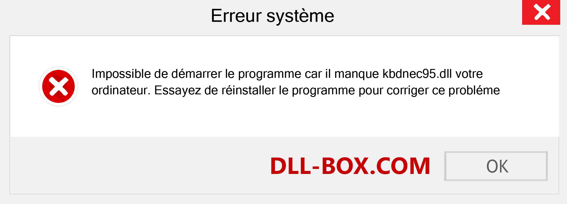 Le fichier kbdnec95.dll est manquant ?. Télécharger pour Windows 7, 8, 10 - Correction de l'erreur manquante kbdnec95 dll sur Windows, photos, images